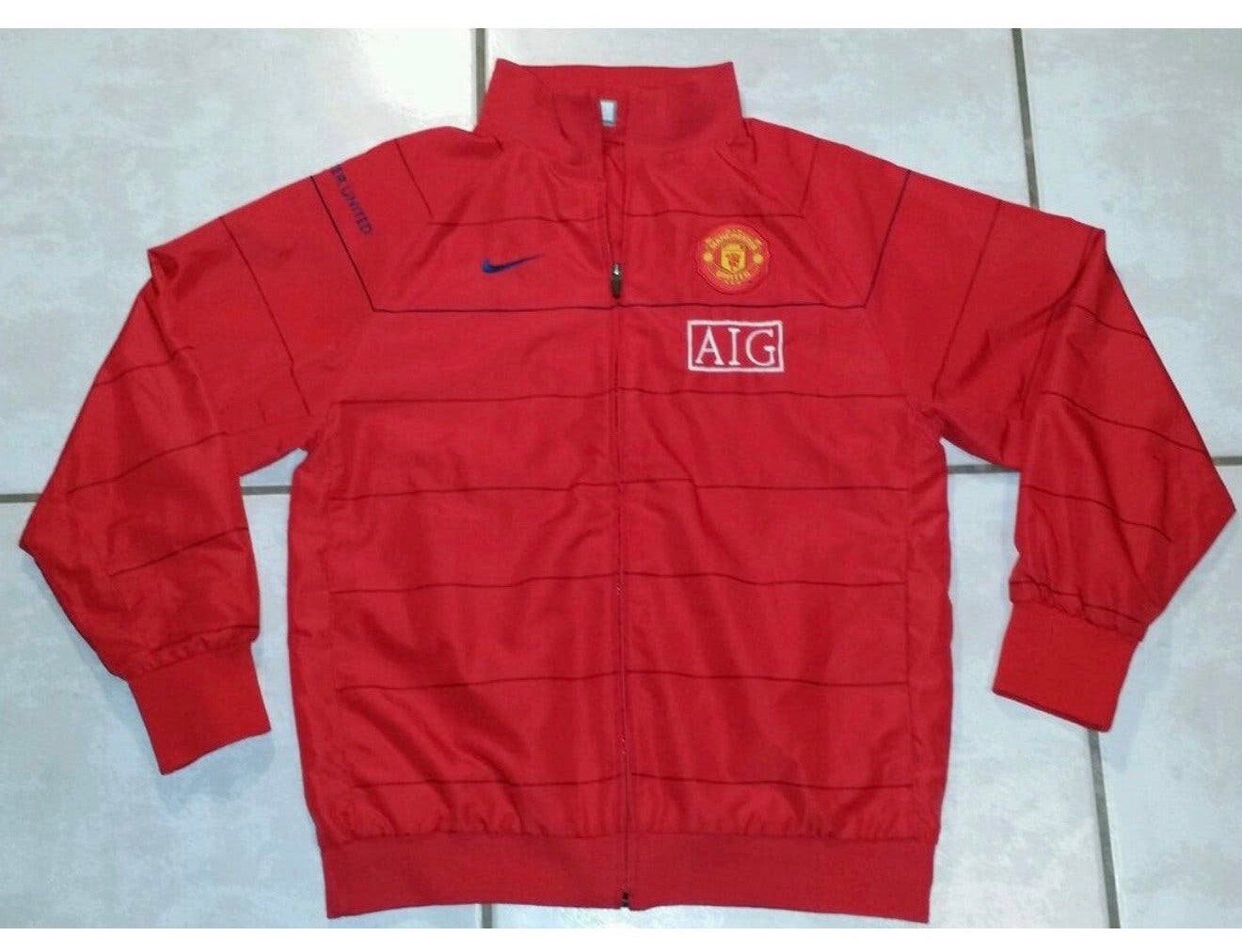 2008-09 Manchester United Nike Track Jacket - M zeldzaam !, Buitenlandse clubs, P, P, Ophalen of Verzenden