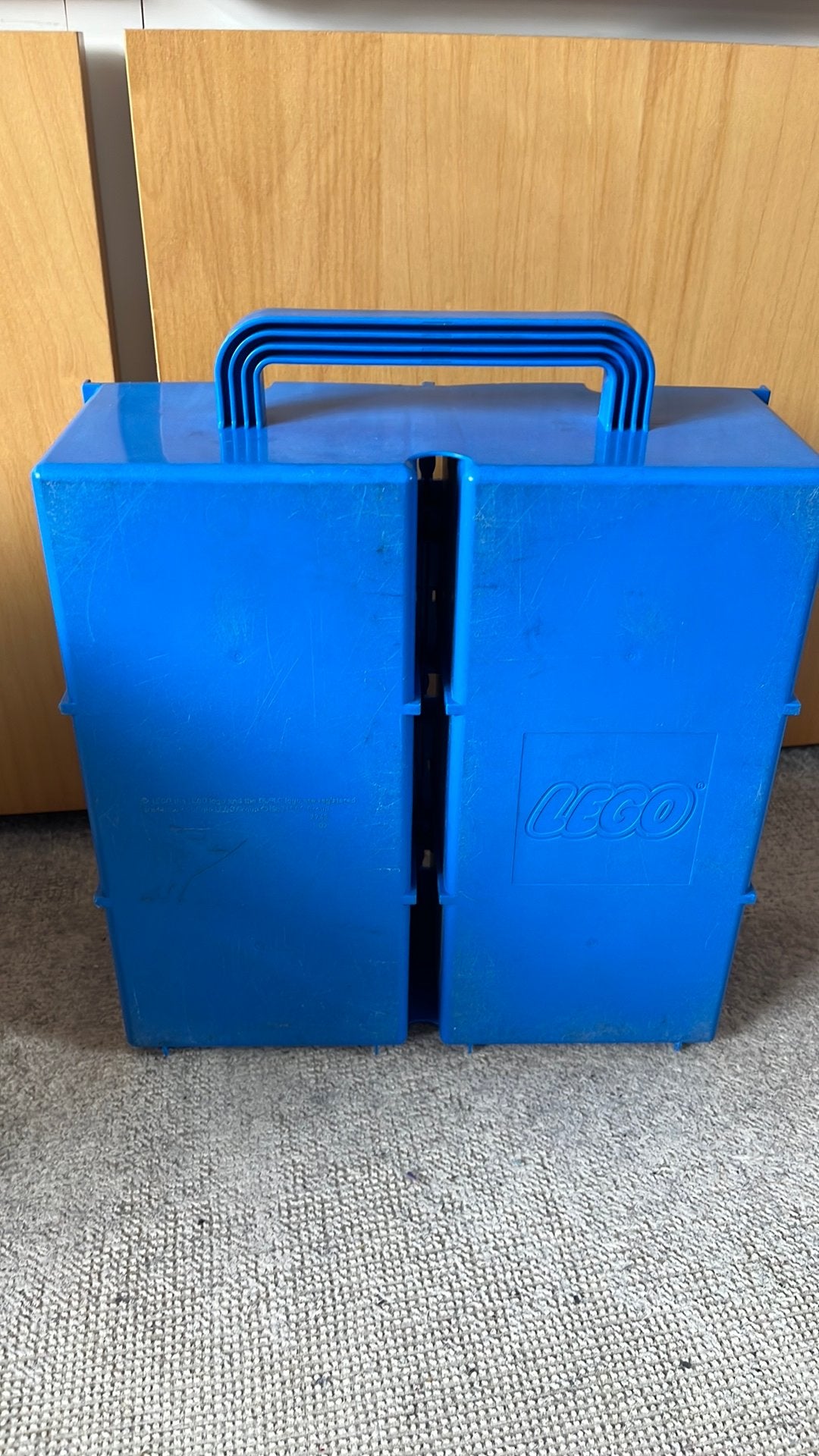 Oude LEGO opbergbak uit 1989, Ophalen of Verzenden, Gebruikt, Lego