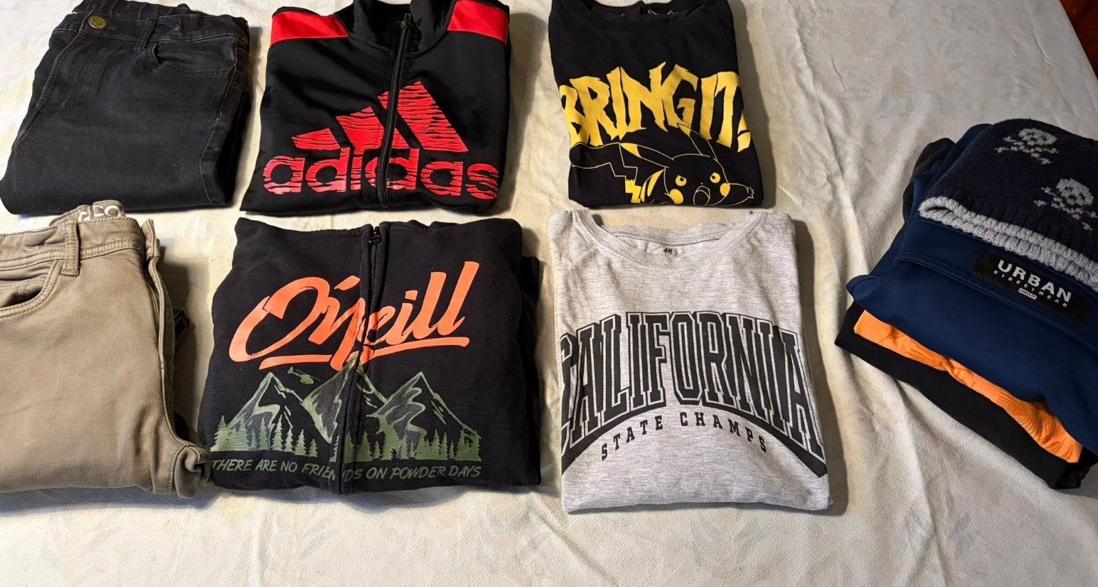 Jongens Kledingpakket Maat 158 /164 o.a O'Neill, Adidas, H&M, Kinderen en Baby's, Ophalen of Verzenden, Zo goed als nieuw, Jongen