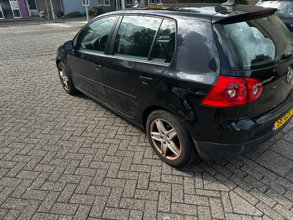 Volkswagen Golf 1.4 TSI 90KW 2008 Zwart, Auto's, Voorwielaandrijving, 4 cilinders, Origineel Nederlands, 1390 cc