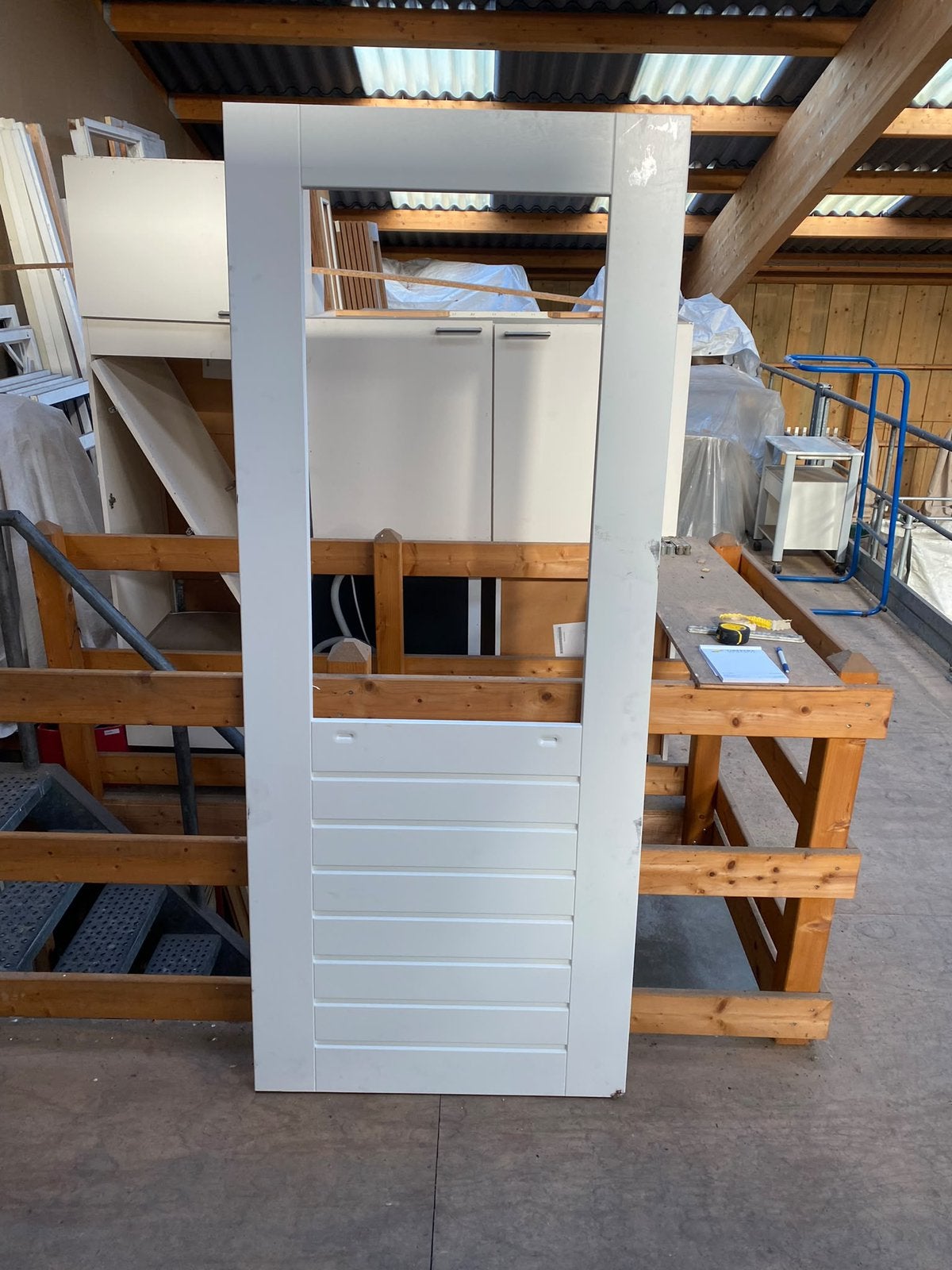 1 Merbau buitendeur bwh 88cm 83x201,5, Huis en Inrichting, Ophalen, Zo goed als nieuw, 25 tot 50 cm, 50 tot 100 cm