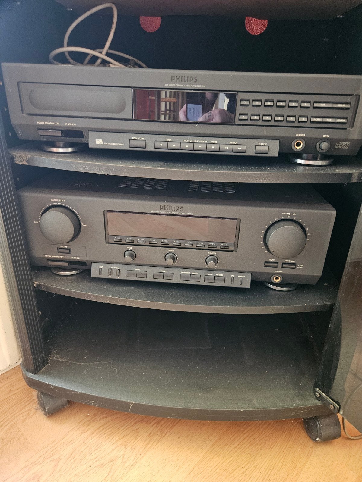 Philips 900 Serie CD-speler CD 920 & Receiver FR 920E