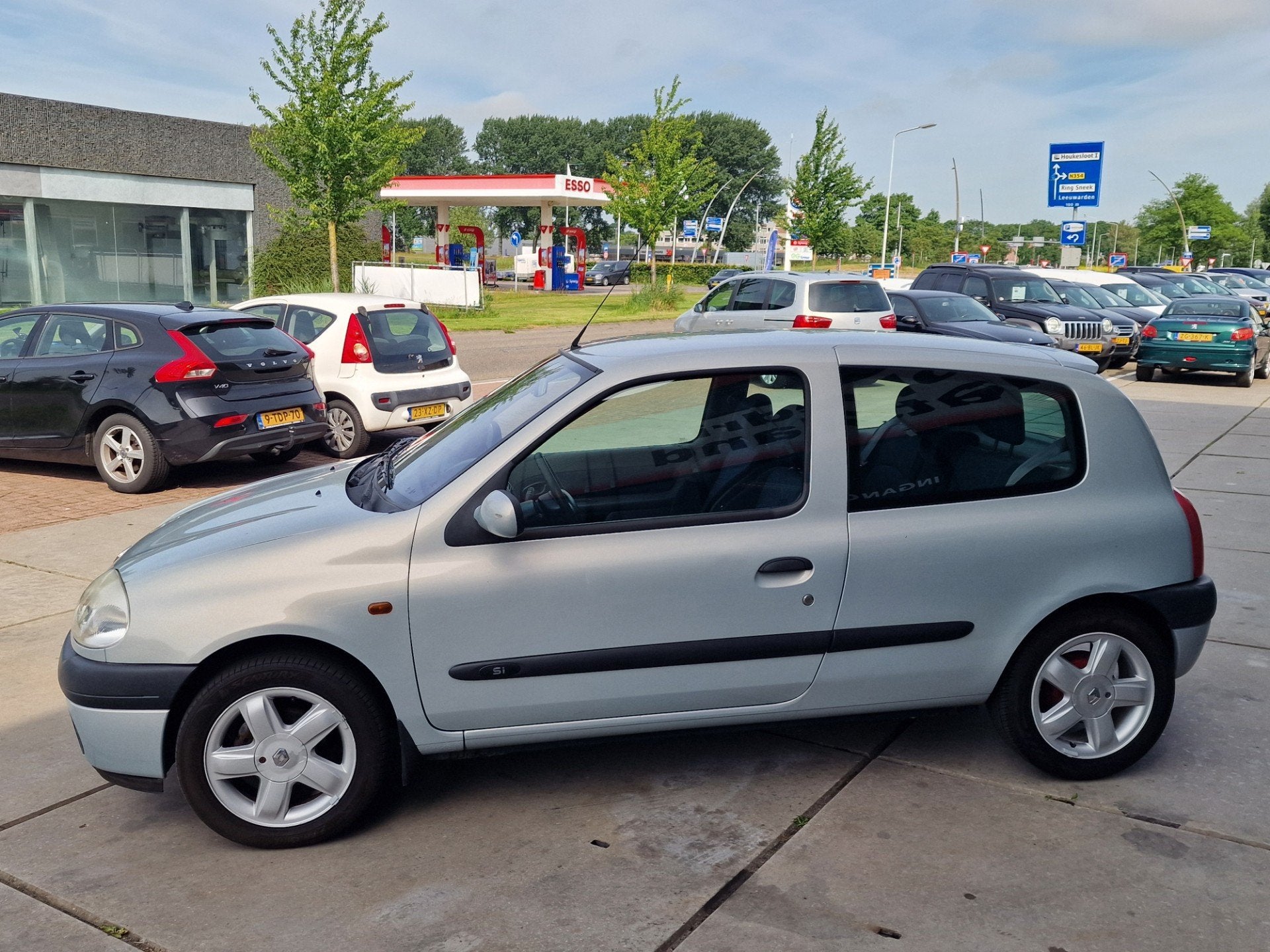 Renault Clio 1.4-16V Si - Airco - Electr Ramen -, Auto's, Renault, Zwart, Handgeschakeld, 955 kg, 1390 cc