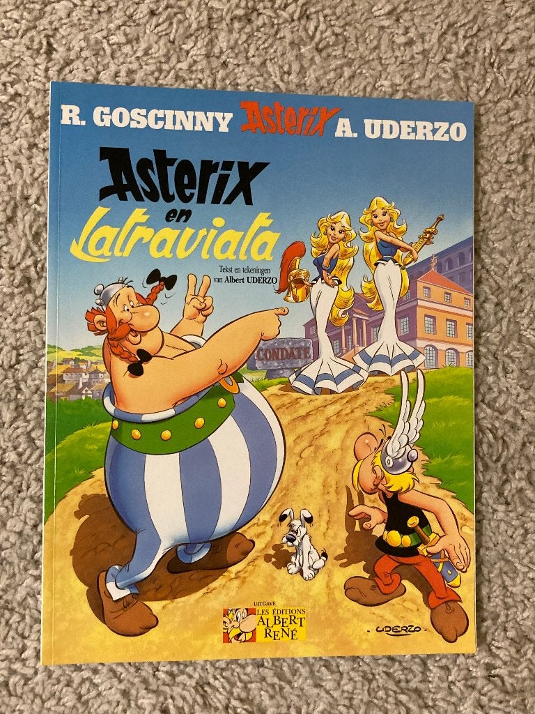 Asterix en Latraviata - Eerste druk - Nieuw - 1 euro, Boeken, Stripboeken, Eén stripboek, Ophalen of Verzenden, Nieuw
