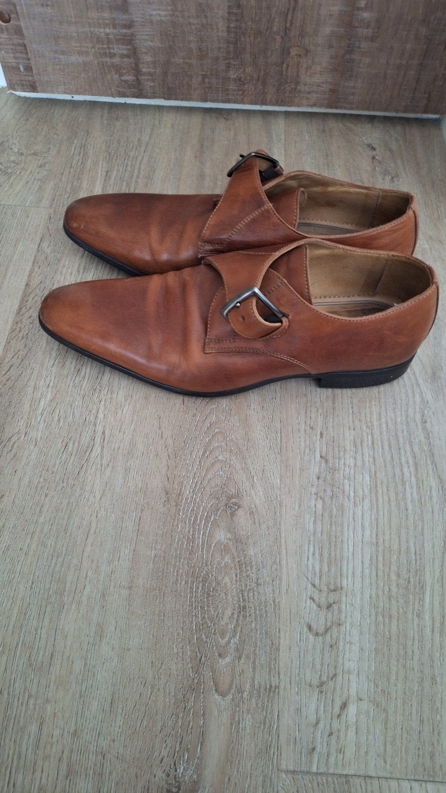 giorgio schoenen 42 met gesp, Ophalen of Verzenden, Zo goed als nieuw, Bruin, Gespschoenen
