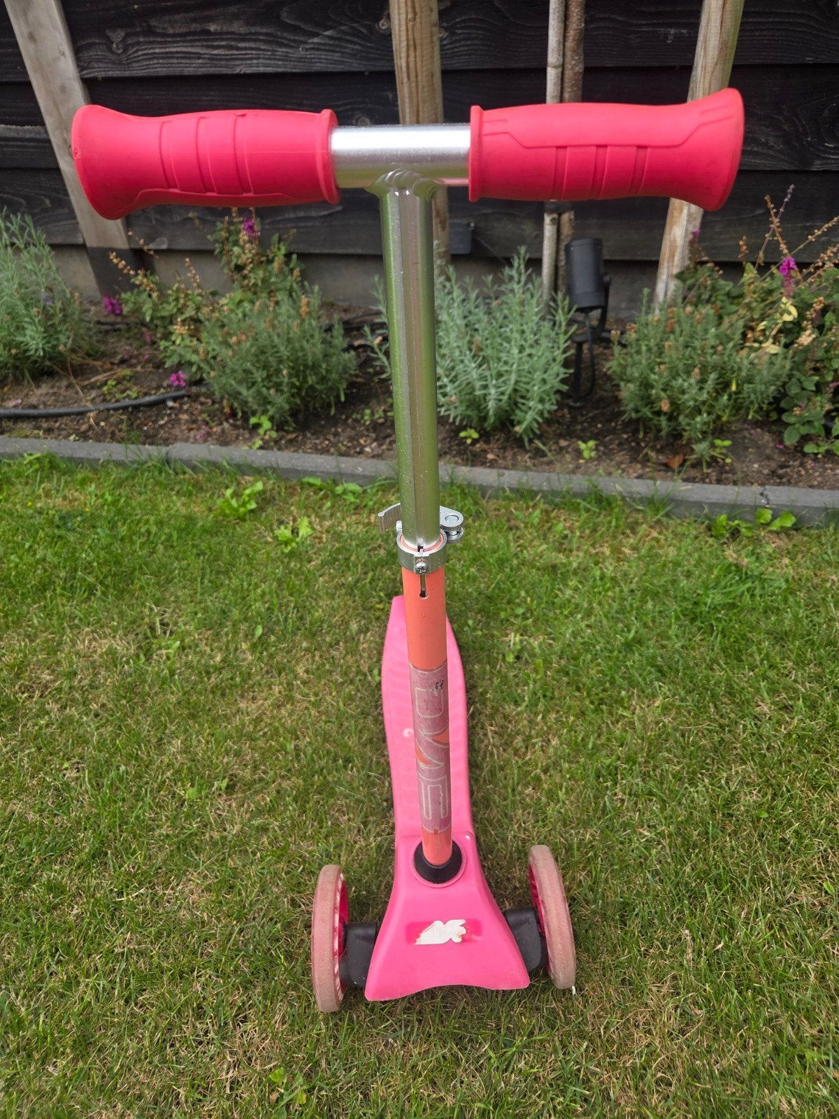 Roze kinderstep met 3 wielen - EVO, Ophalen, Gebruikt, Gewone step, EVO