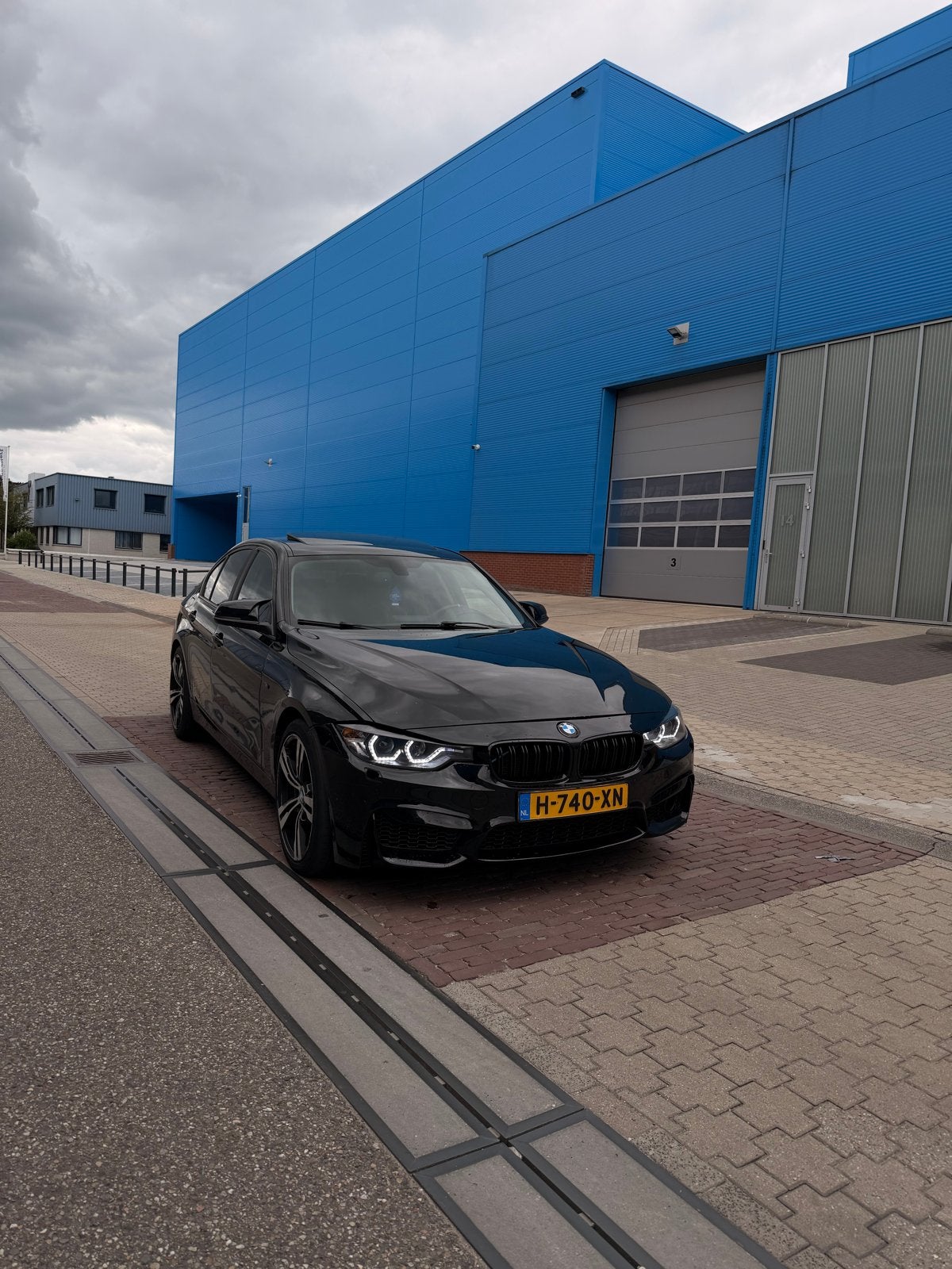 BMW 328i Zwart m3 pakket, Zwart, 245 pk, 75 €/maand, Particulier