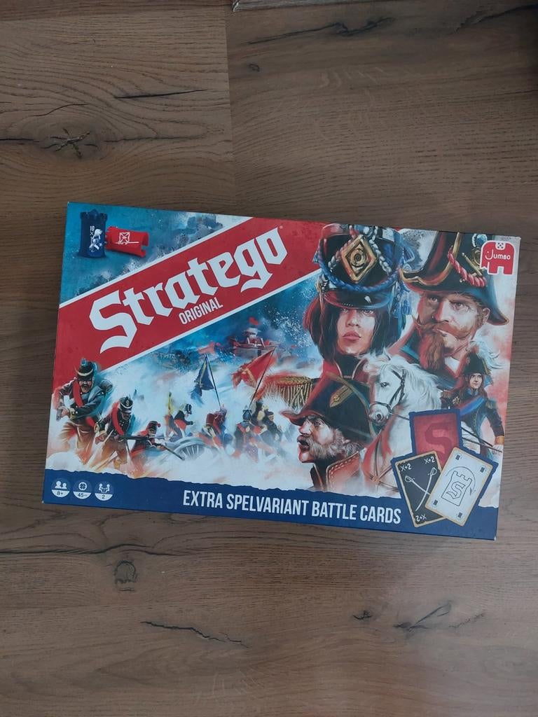 Stratego Original Bordspel met Battle Cards, Een of twee spelers, Ophalen of Verzenden, Gebruikt, Jumbo