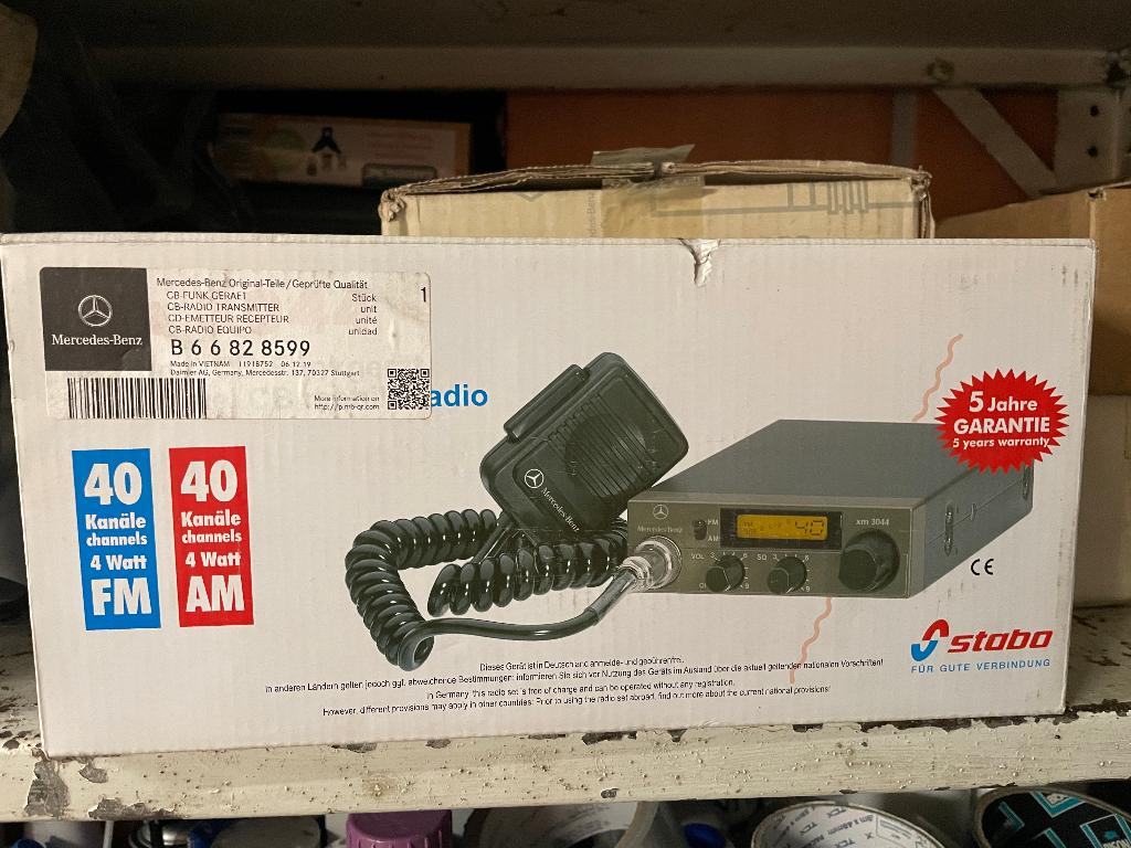 originele Mercedes-Benz CB-radio stabo b66828599, Ophalen of Verzenden