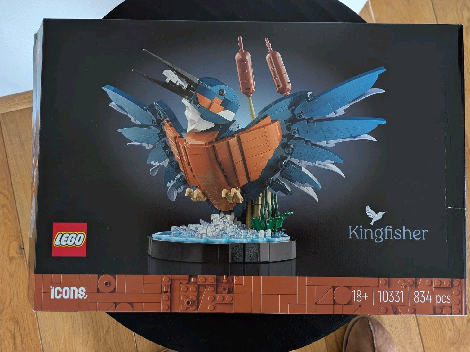 Lego IJsvogel (10331) - Zo goed als nieuw, Lego, Ophalen of Verzenden, Zo goed als nieuw, Compleet