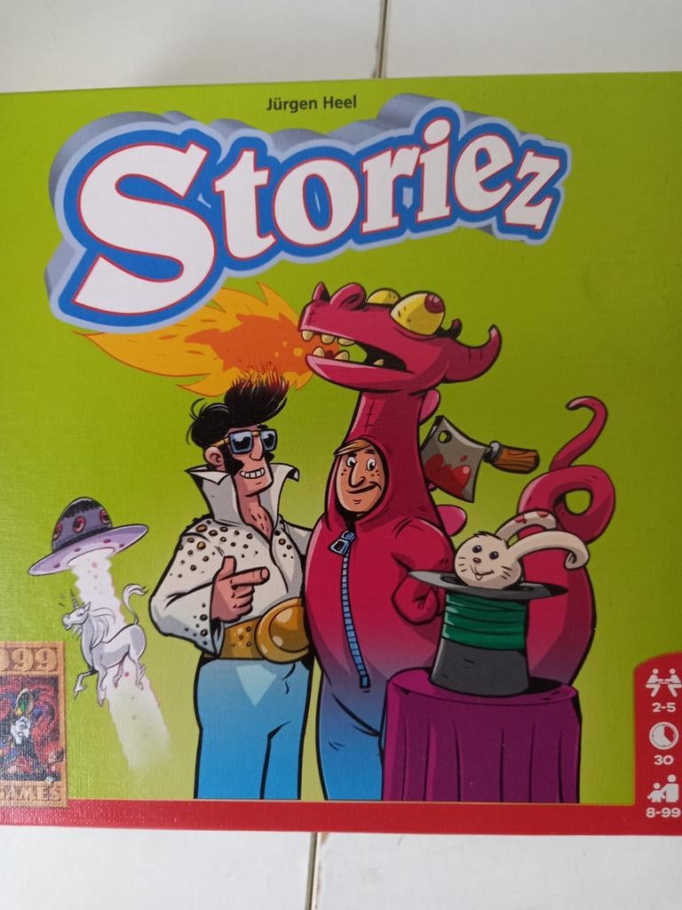 Storiez, Ophalen, Zo goed als nieuw