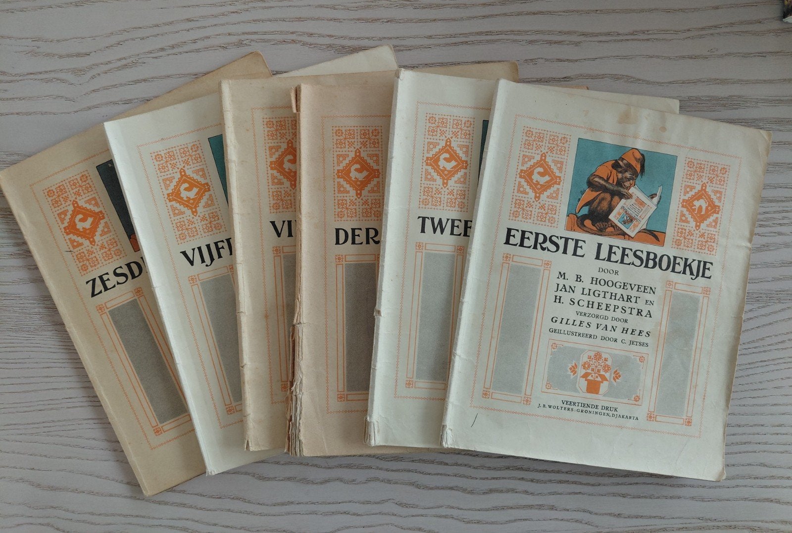 School leesboekjes., Ophalen of Verzenden, Gelezen