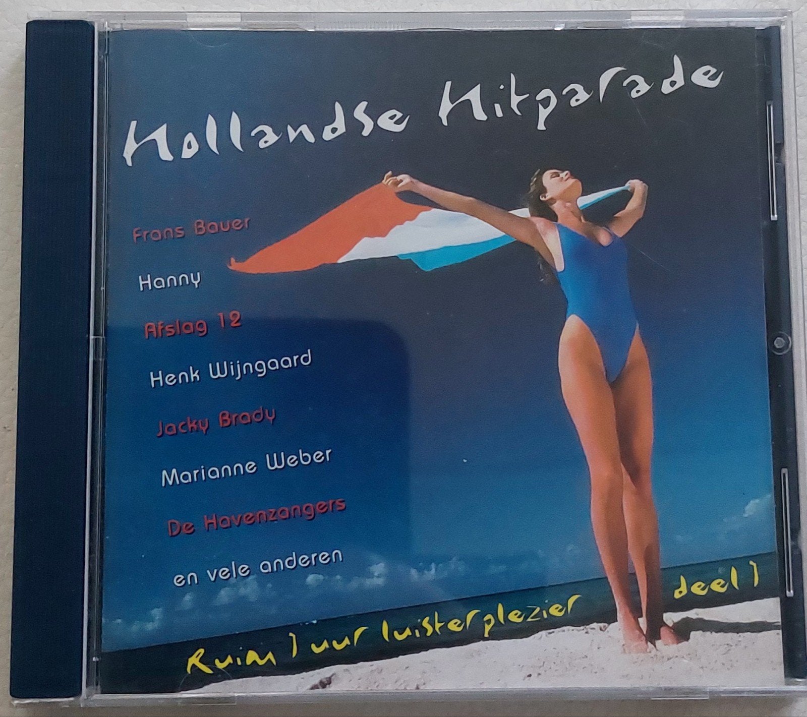 Hollandse Hitparade deel 1 - Diverse artiesten CD, Inclusief boekje, Gebruikt, Verzamelalbum, Schlager