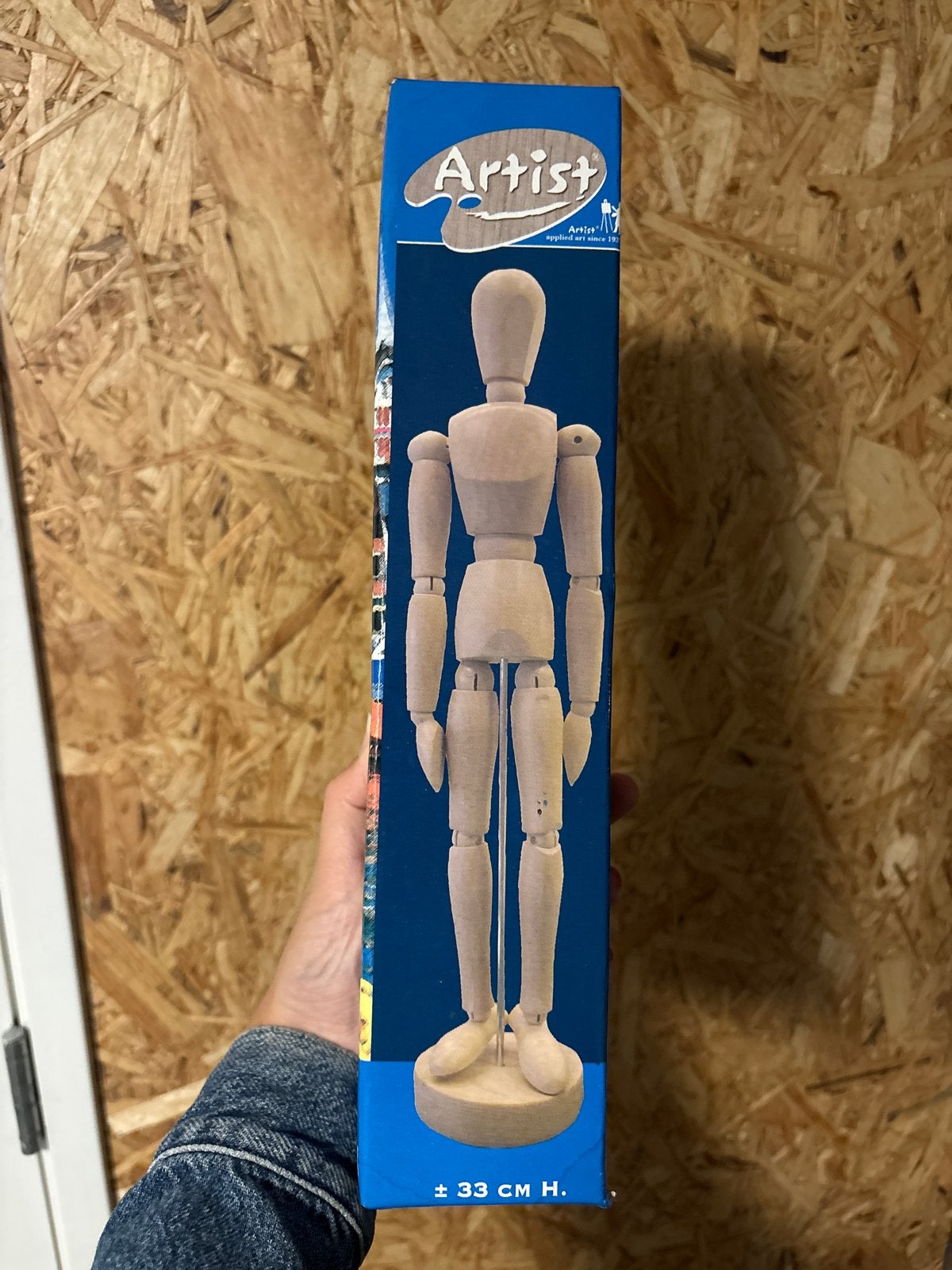 Artist Tekenpop Houten Paspop 33 cm Nieuw in Doos, Hobby en Vrije tijd, Ophalen, Nieuw, Overige typen