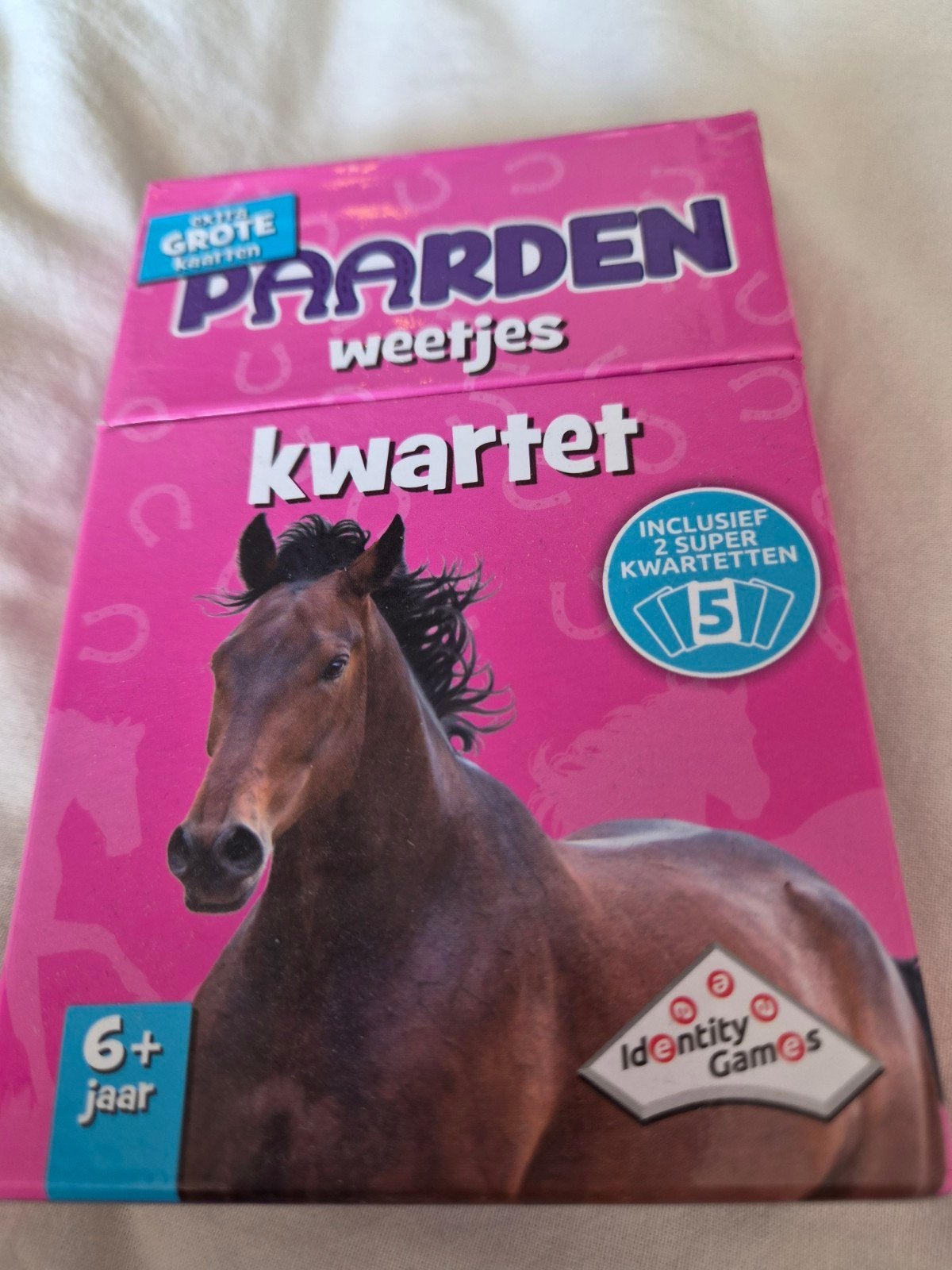 Paardenweetjes kwartet, Ophalen of Verzenden, Zo goed als nieuw, Kwartet(ten)