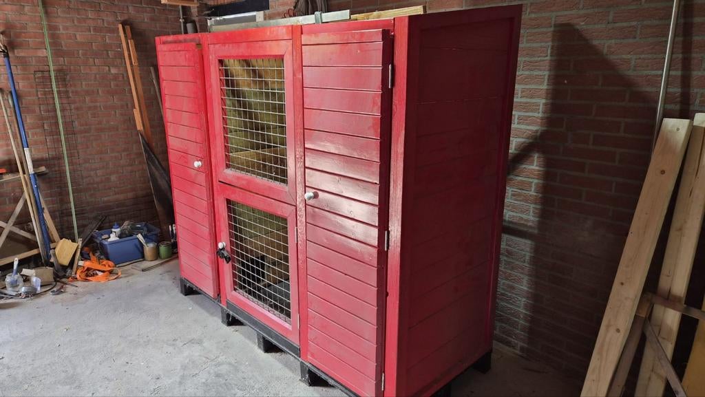 NIEUW DIERENVERBLIJF OP TE HALEN IN NEEDE( KONIJN /KIPPEN), Dieren en Toebehoren, Ophalen, Nieuw, Kippenhok of Kippenren
