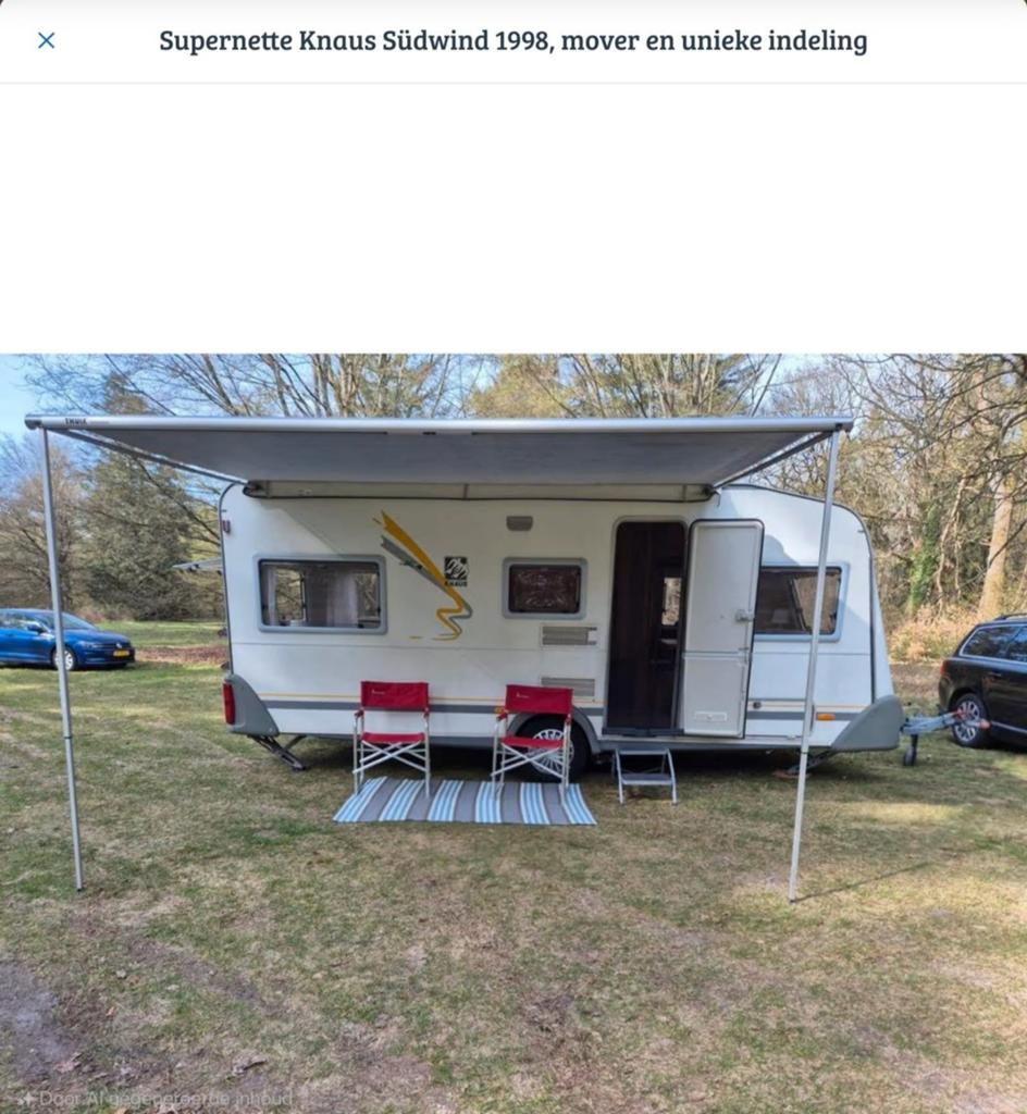 Zakluifel thule omnistore 350 grey, Caravans en Kamperen, Voortenten en Luifels, Ophalen, Zo goed als nieuw