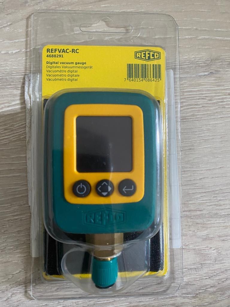 Refco DIGITALE VACUÜMMETER REFVAC-RC, Verzenden, Nieuw, Multimeter