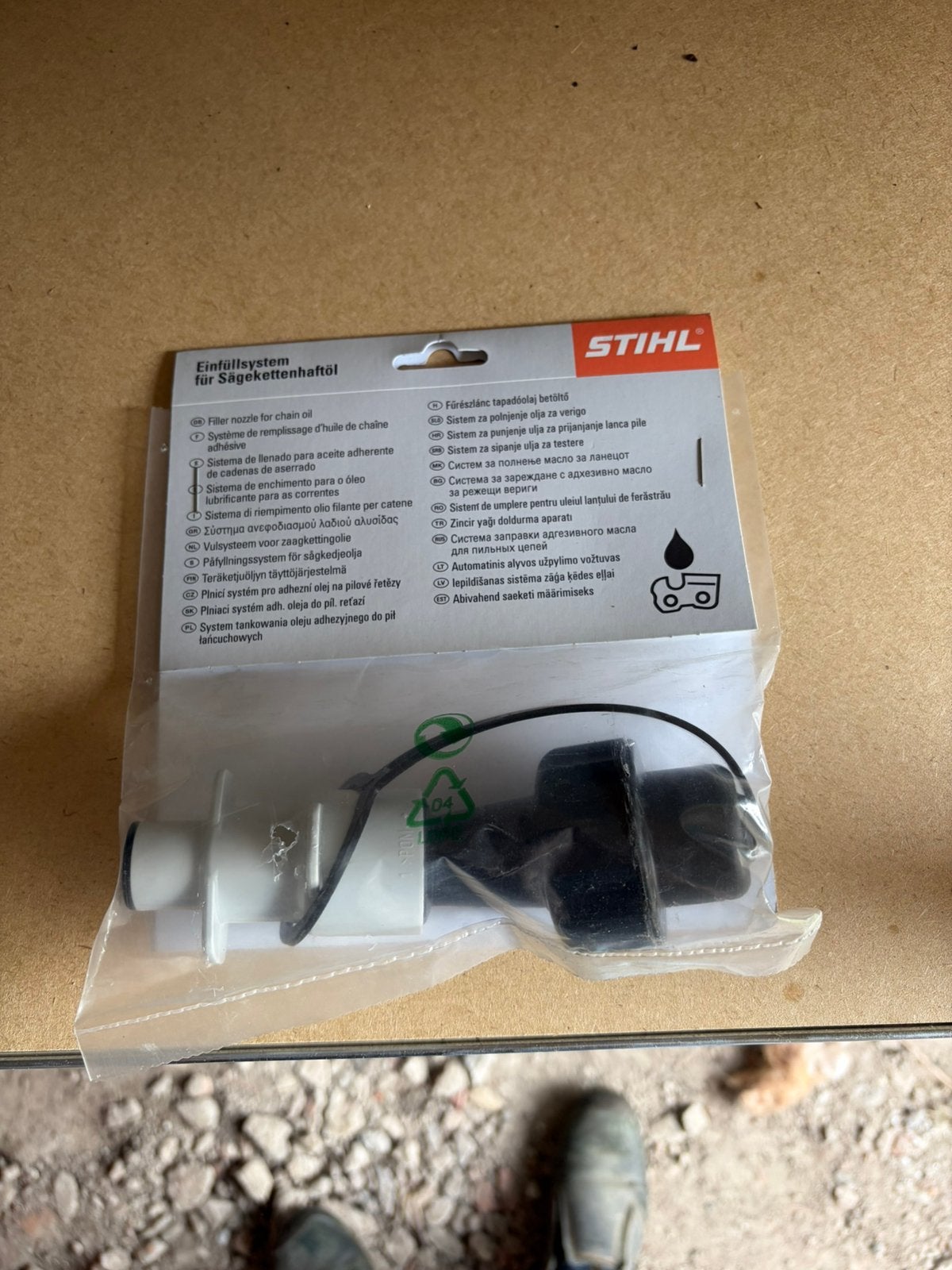 Stihl olie vulsysteem, Ophalen of Verzenden, Nieuw