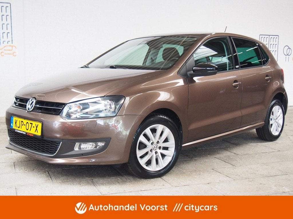 Volkswagen Polo 1.2 12V Comfortline Cruise (APK:Nieuw) Incl., Voorwielaandrijving, Euro 5, 972 kg, Gebruikt