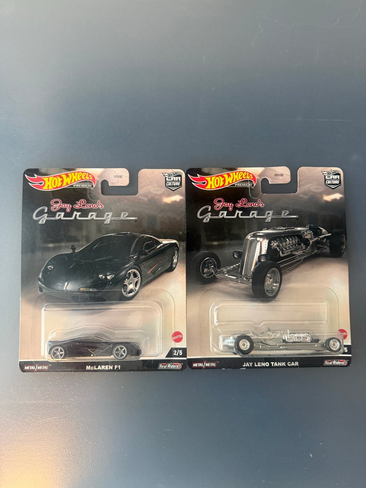 Hot Wheels Jay Leno's Garage McLaren F1 & Tank Car, Ophalen of Verzenden, Nieuw, Overige typen