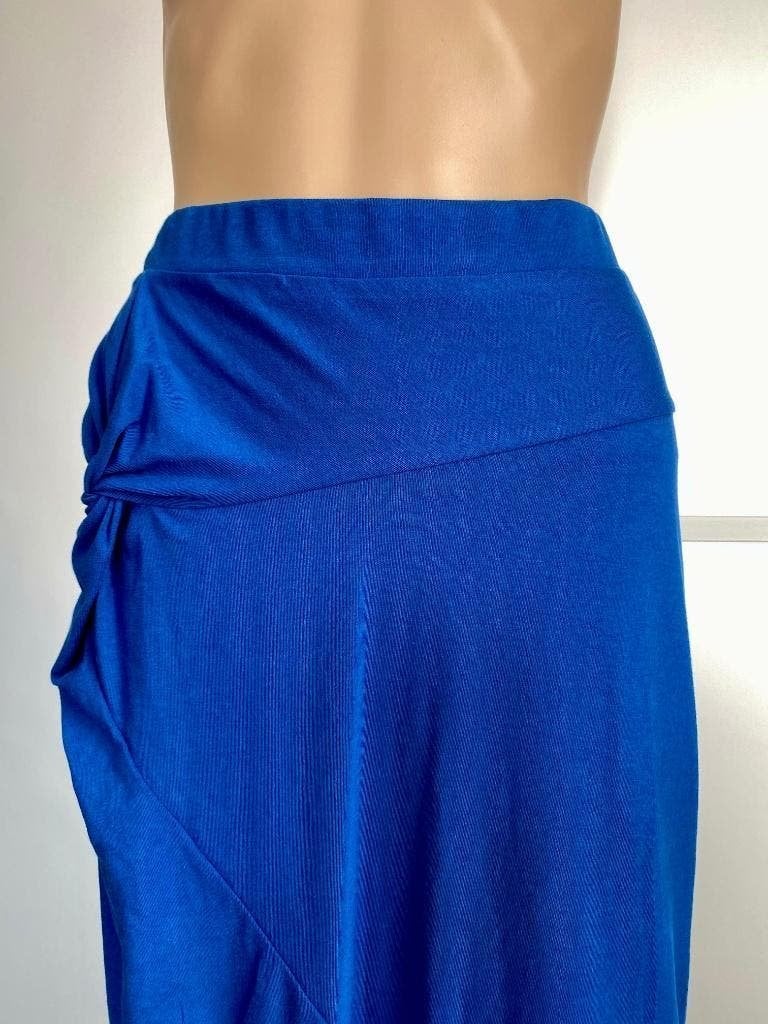 F1037 NIEUW Susskind: maat 42=L rok blauw rokje, Kleding | Dames, Blauw, Maat 42/44 (L), Nieuw, Ophalen of Verzenden