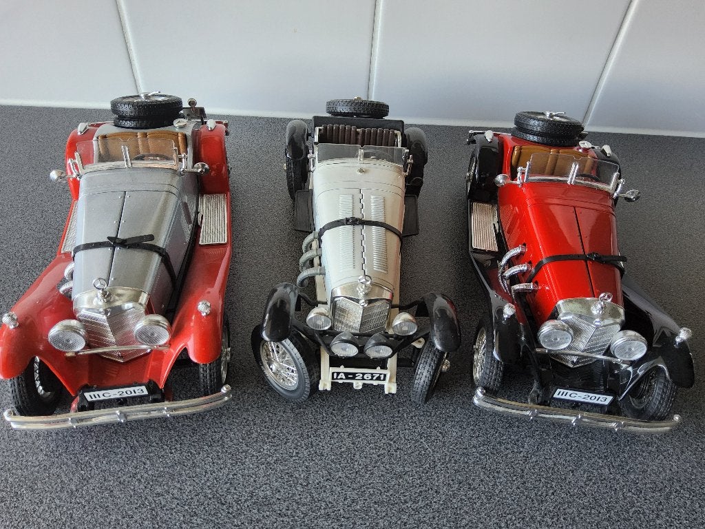 Mercedes SSK., Ophalen of Verzenden, Zo goed als nieuw, Bburago