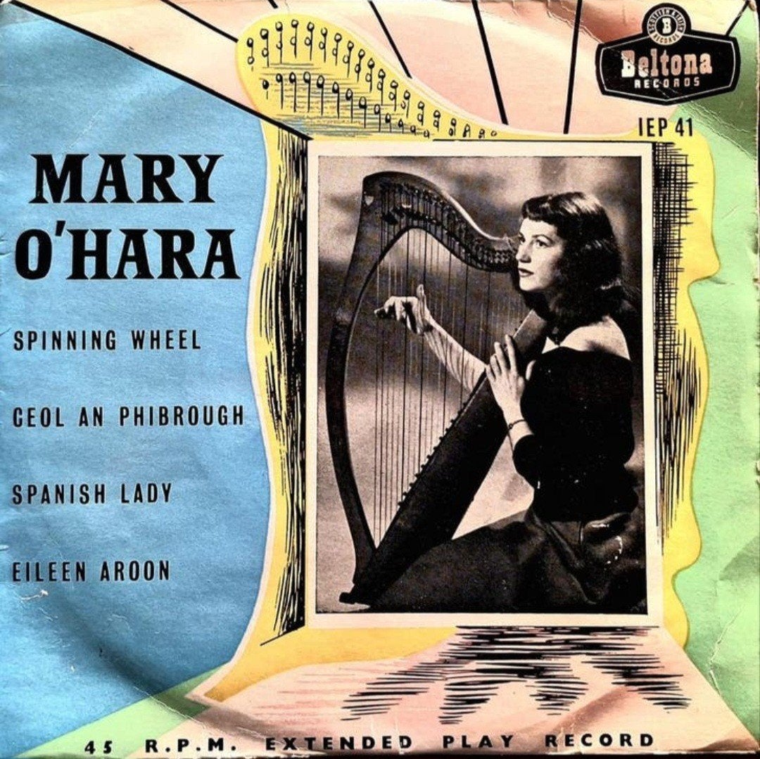 7"-EP/SINGLE  MARY O'HARA - Spinning Wheel, Ophalen of Verzenden, Gebruikt, EP
