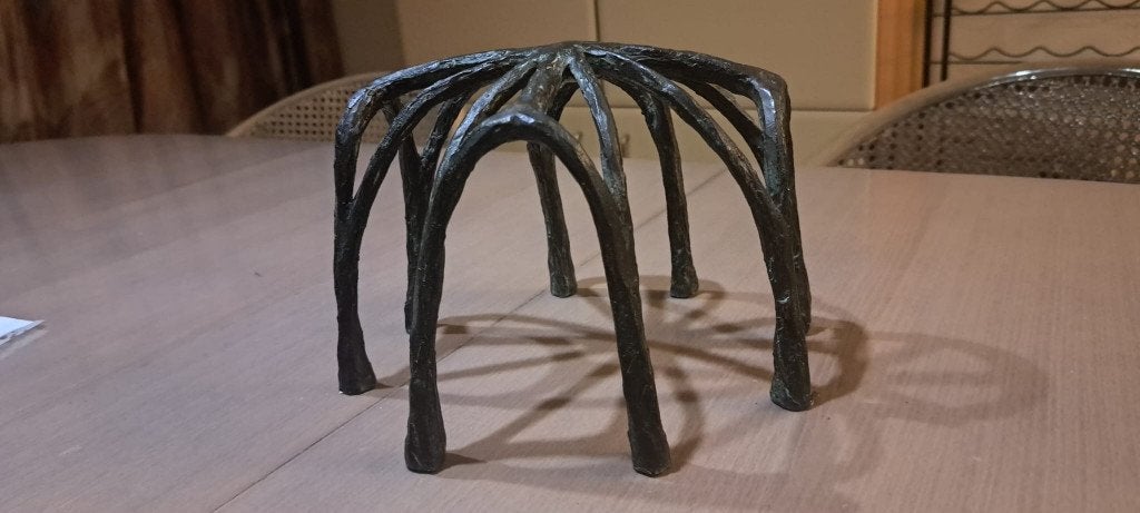 Bronzen tongewelf, Ophalen, Overige onderwerpen, Minder dan 20 cm, Zwart