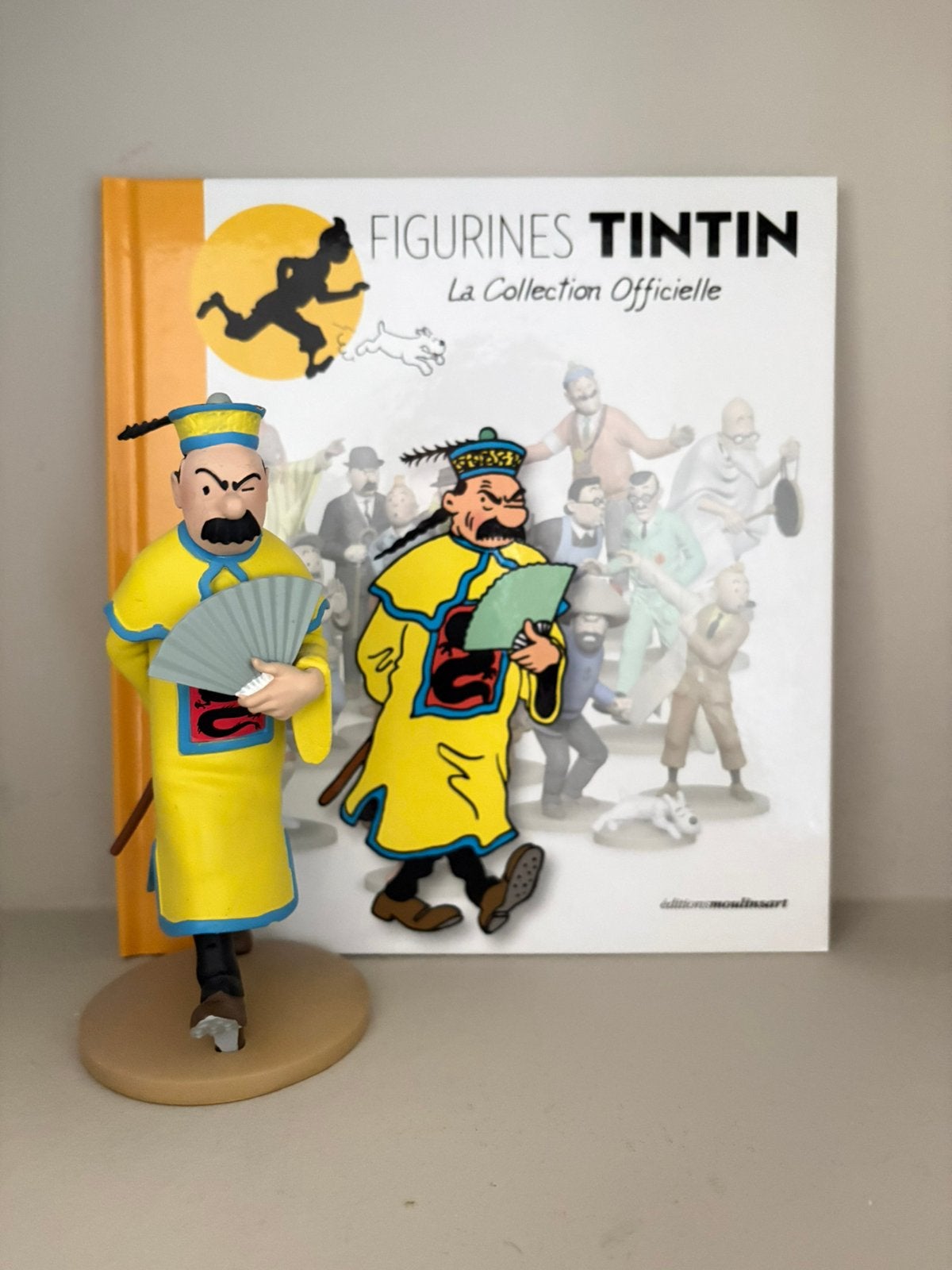 Kuifje/Tintin beeld Jansen Chinees Moulinsart, Verzamelen, Stripfiguren, Ophalen of Verzenden, Kuifje, Zo goed als nieuw, Beeldje of Figuurtje