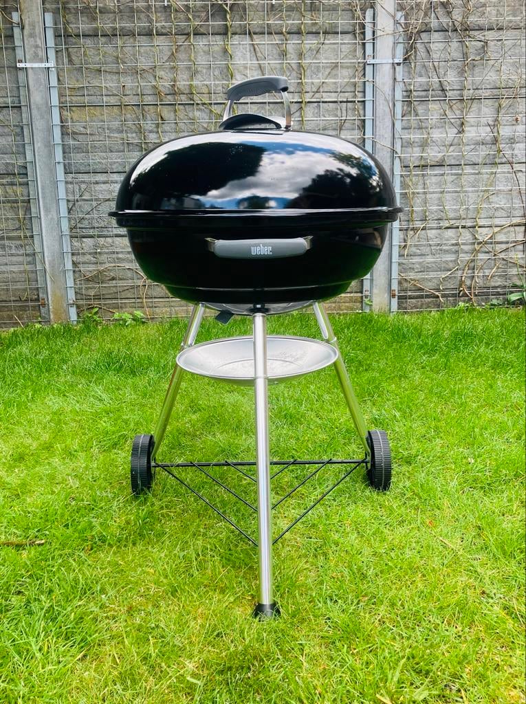 Weber Compact Kettle Houtskoolbarbecue 47 cm, Ophalen, Gebruikt