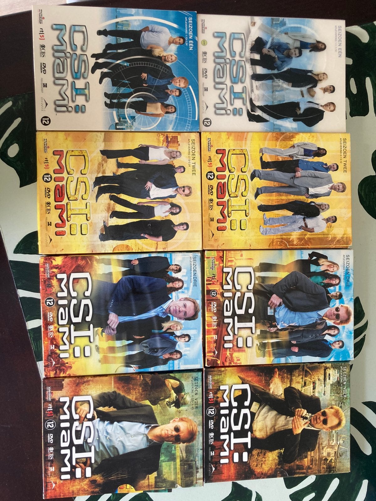 CSI Miami seizoen 1 tm 4, Cd's en Dvd's, Dvd's | Tv en Series, Vanaf 12 jaar, Ophalen, Zo goed als nieuw, Actie en Avontuur