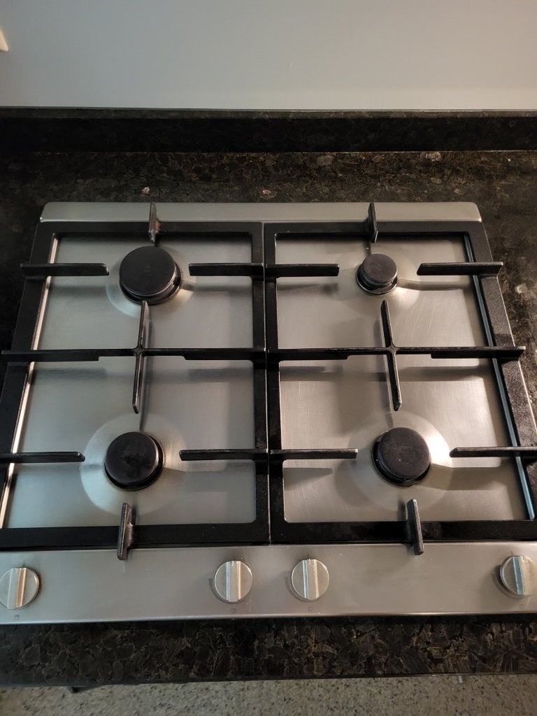 Atag inbouw gaskookplaat, Ophalen, Gebruikt, 4 kookzones, Inbouw