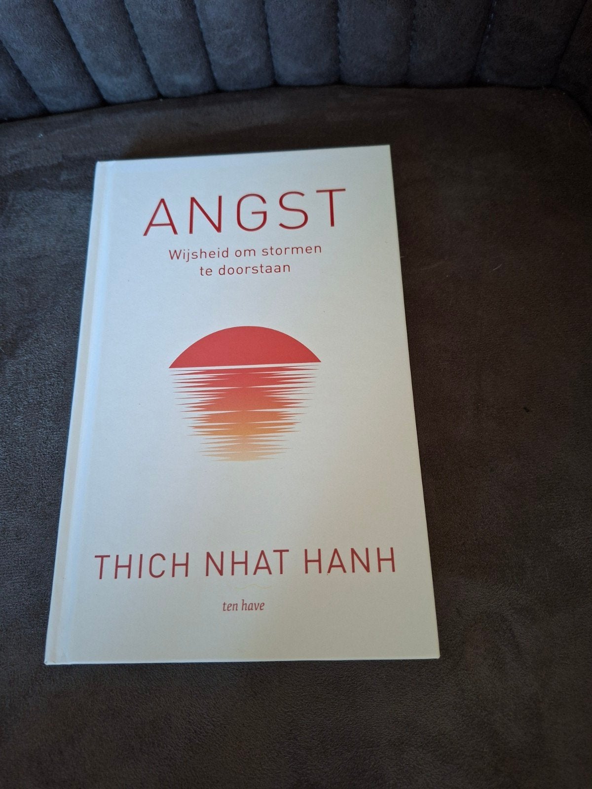 Angst: Wijsheid om stormen te doorstaan - Thich Nhat Hanh, Boeken, Meditatie of Yoga, Thich Nhat Hanh, Ophalen of Verzenden, Zo goed als nieuw