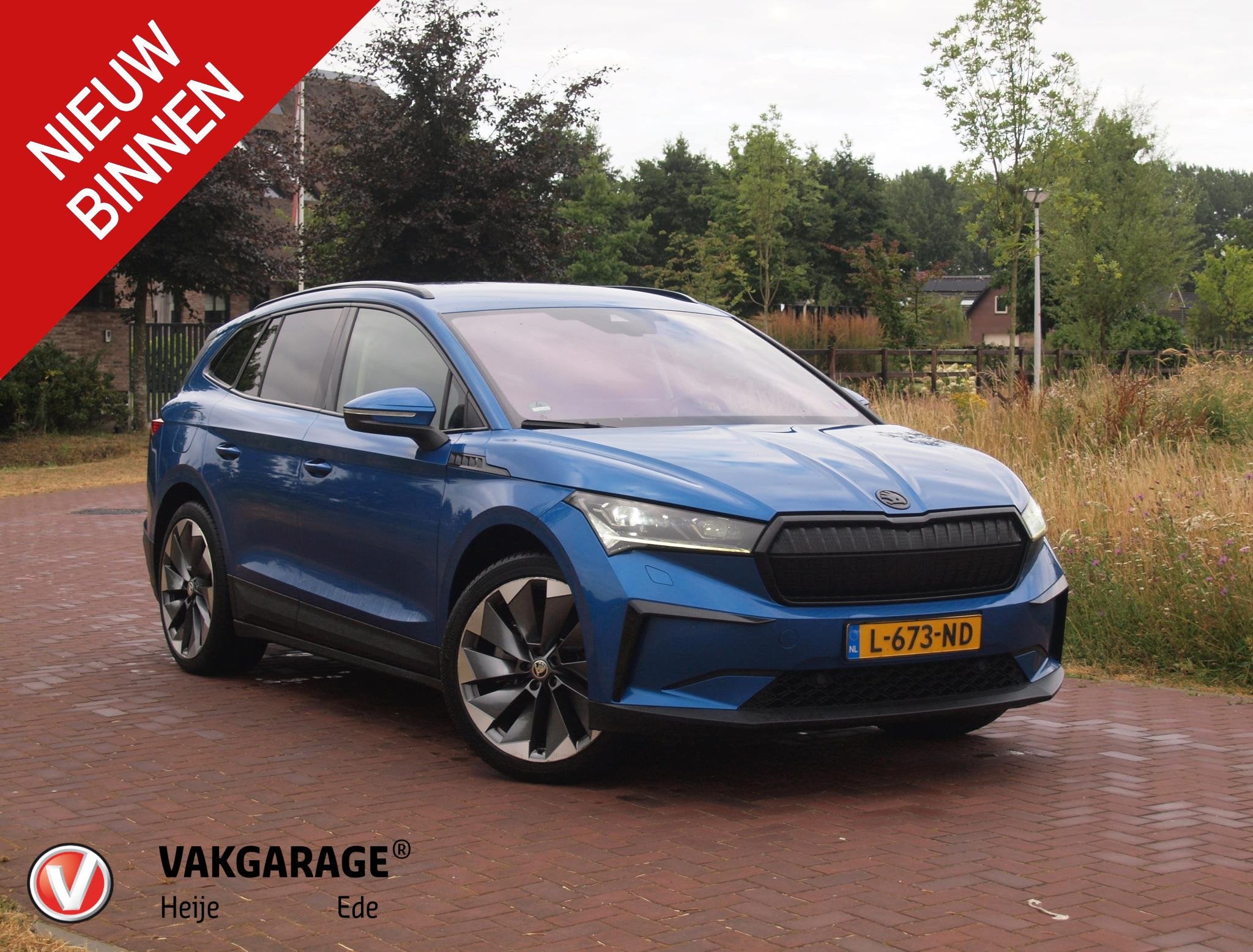 Skoda Enyaq iV 80 First Edition | SOH 90% | Camera | Trekhaa, Automaat, Dealer onderhouden, Achterwielaandrijving, Gebruikt