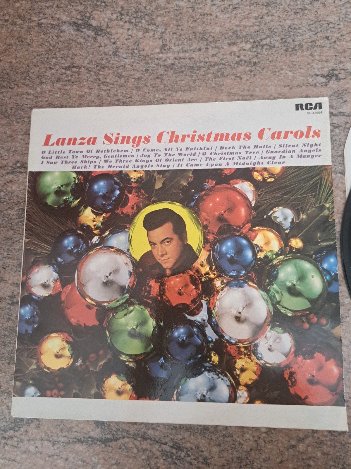 Lanza Sings Christmas Carols - Kerstalbum LP, Ophalen, Gebruikt, Kerst, Album