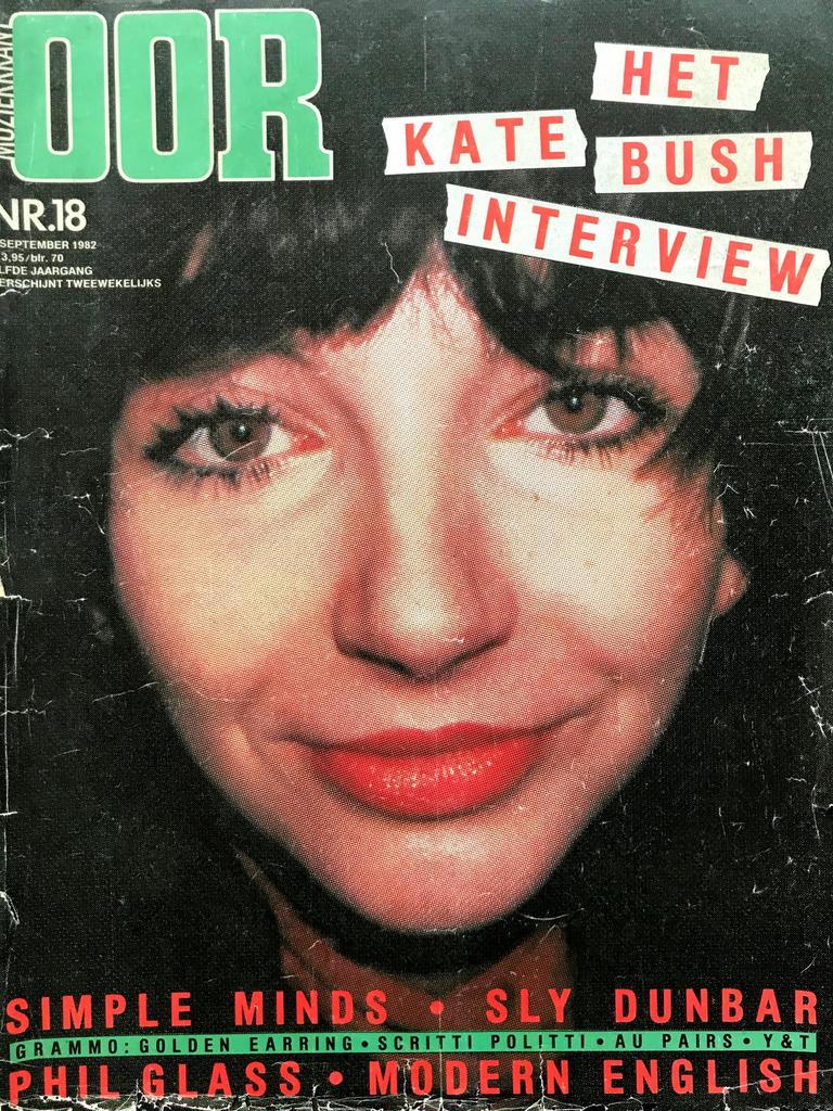 Muziekkrant OOR 1982 SIMPLE MINDS Sly Dunbar KATE BUSH, Boeken, Ophalen of Verzenden, Muziek, Film of Tv