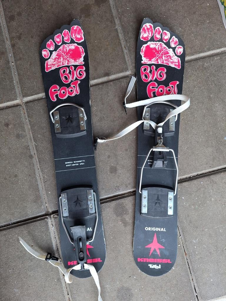 Big Foot ski's - originele Kneissel, Gebruikt, Skiën, Minder dan 100 cm, Ski's