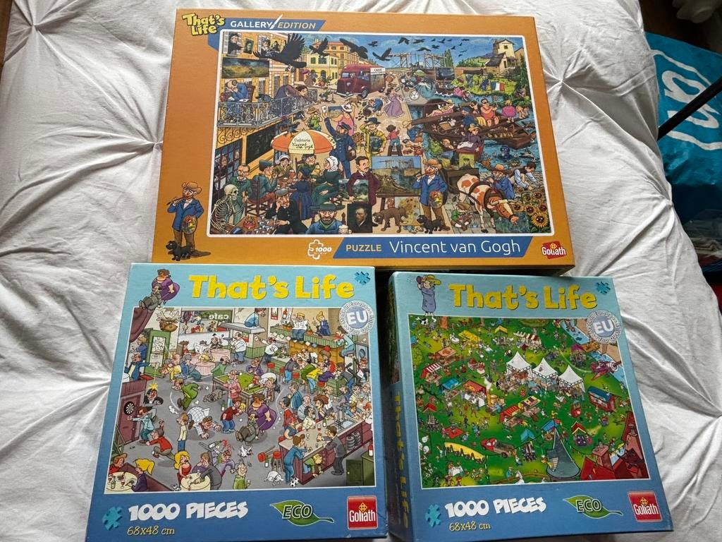 Puzzels, Ophalen of Verzenden, 500 t/m 1500 stukjes, Zo goed als nieuw