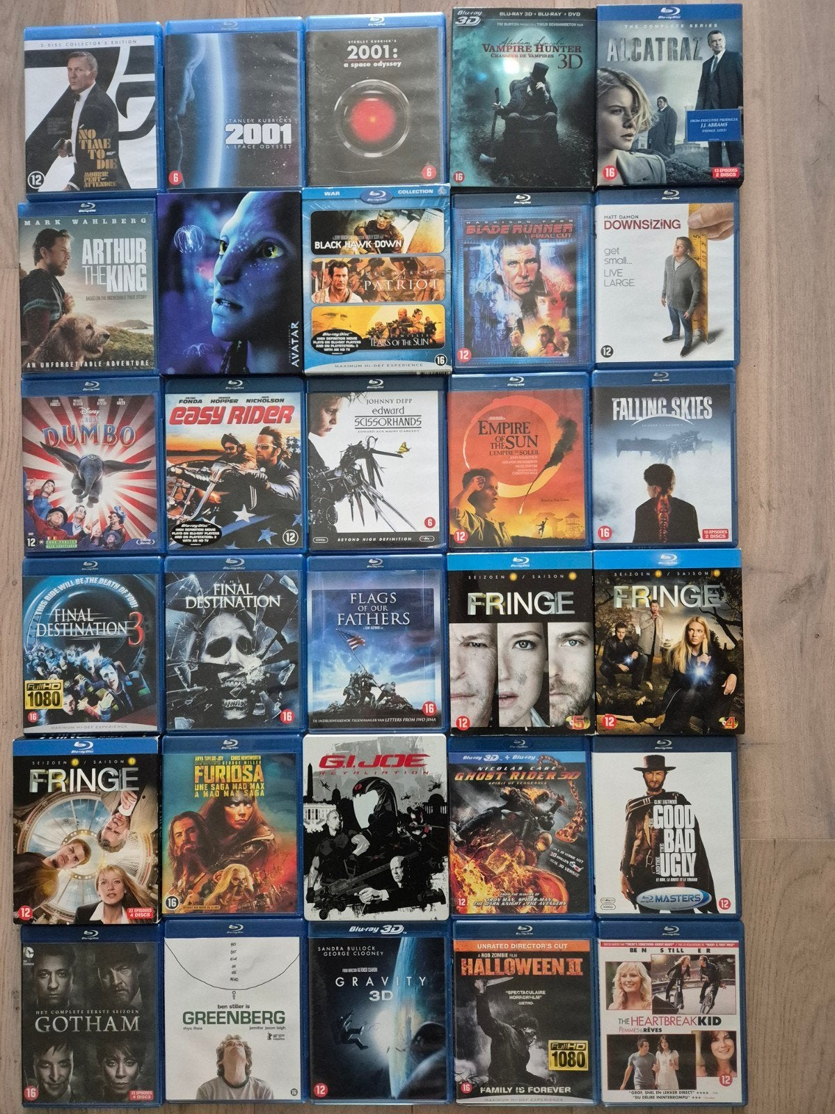 Verschillende Blu Rays, Cd's en Dvd's, Blu-ray, Gebruikt, Nederlands, Overige genres, Ophalen of Verzenden