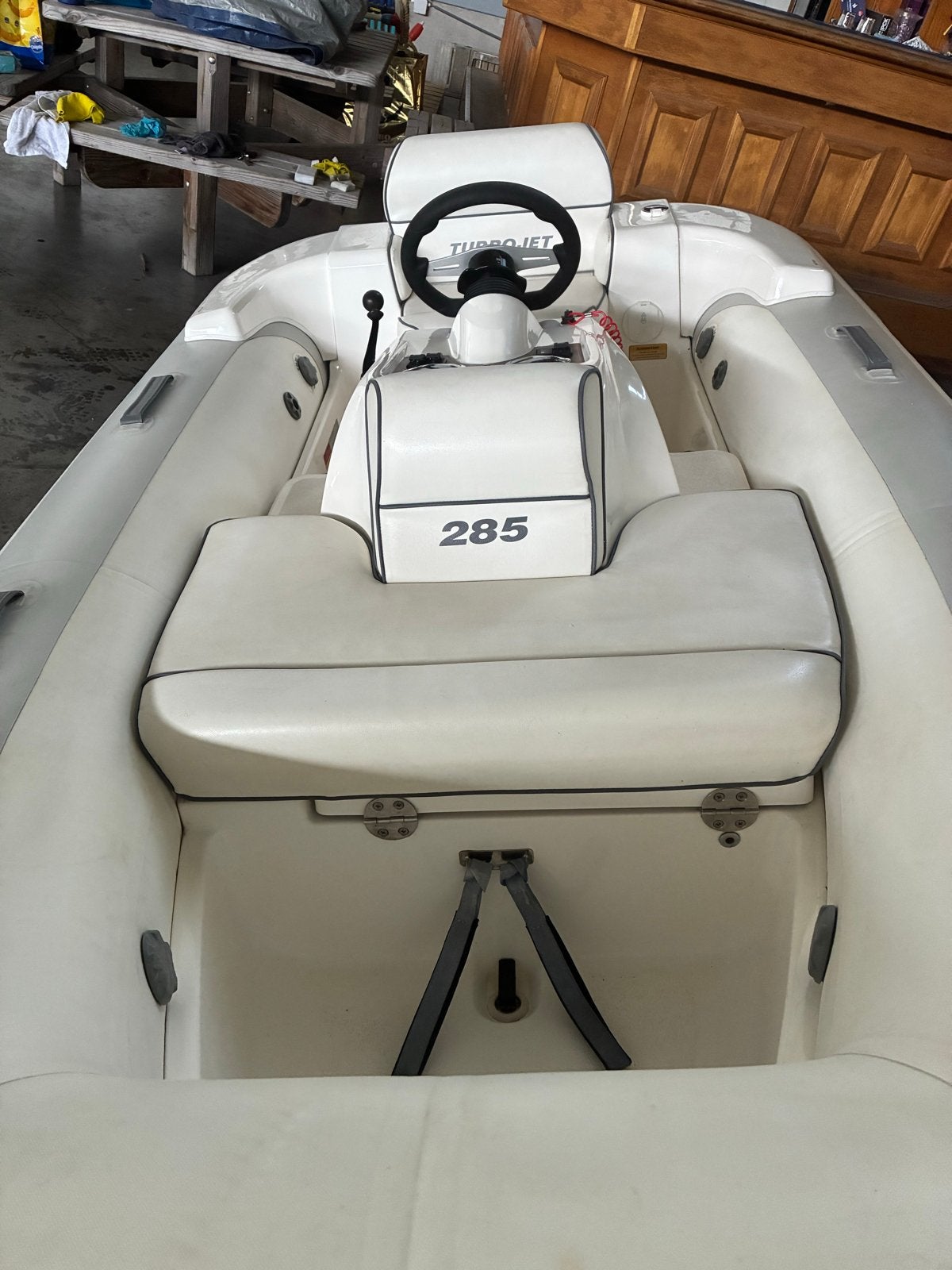 Williams Turbojet 285 - Bijboot / Tender, Binnenboordmotor, Zo goed als nieuw, 2 m, Benzine