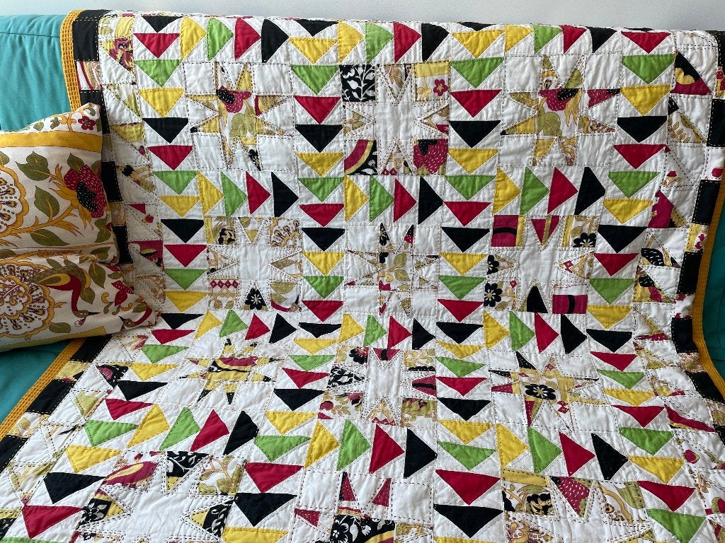 Quilt, Katoen, Ophalen of Verzenden, Zo goed als nieuw, Overige merken