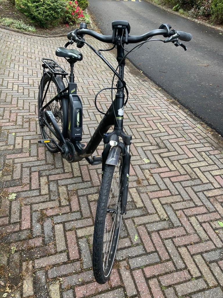 Victoria eTrekking 8.9 e-bike met Bosch motor 500 Wh, Zo goed als nieuw, 55 tot 59 cm, 30 tot 50 km per accu, Ophalen