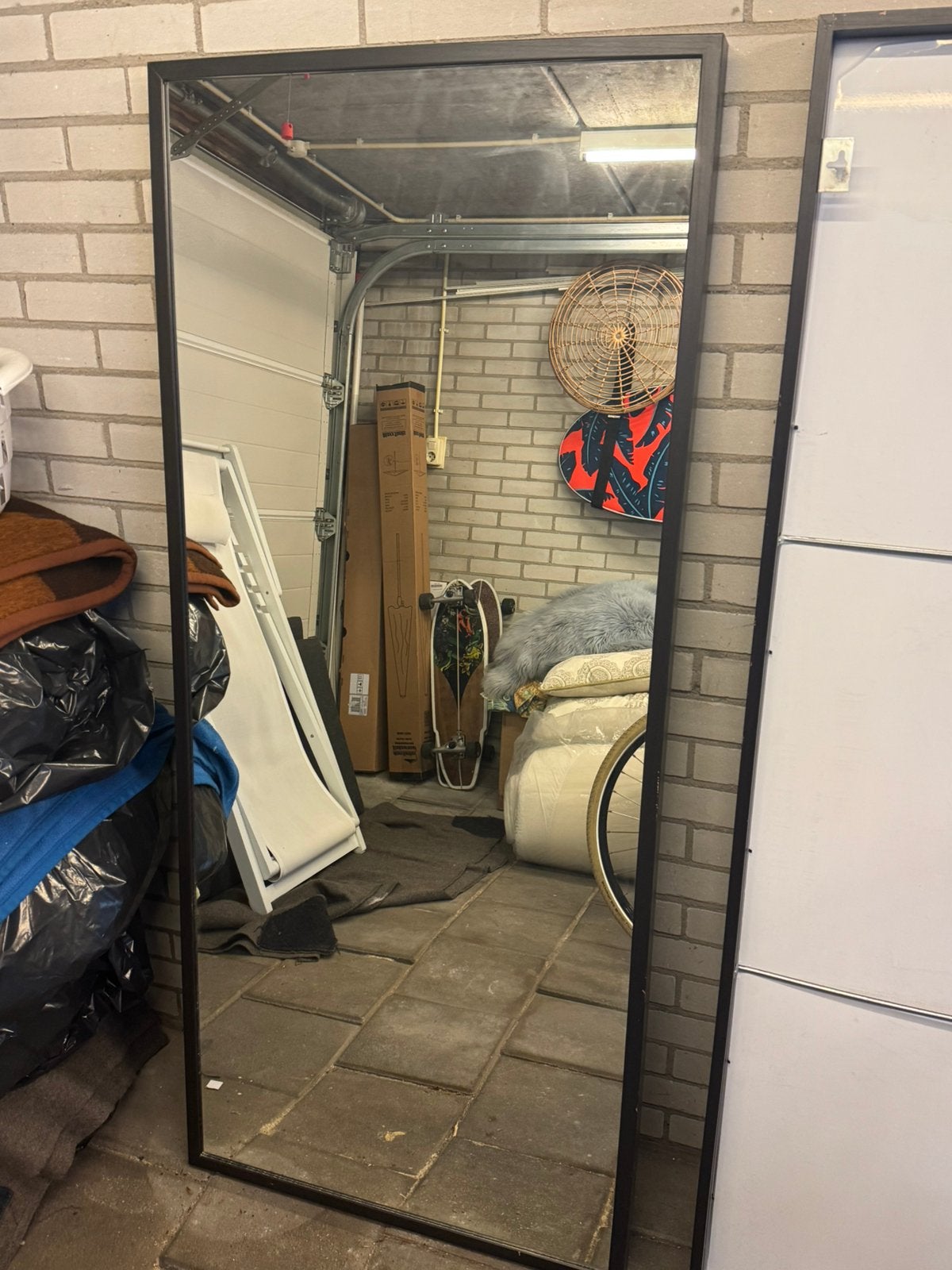 Spiegel rechthoekig ikea, Ophalen, Minder dan 50 cm, Zo goed als nieuw, Minder dan 100 cm