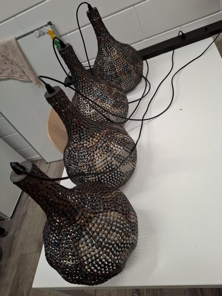 Showroom uitverkoop - AnLi Style Hanglamp Armor Cone 4L, Ophalen, Nieuw, IntensWonen, Metaal