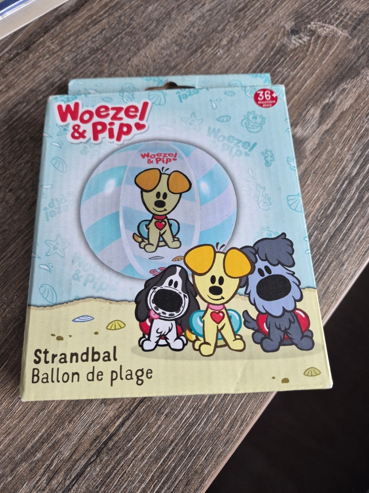 Nieuw woezel en pip strandbal, Ophalen of Verzenden, Nieuw