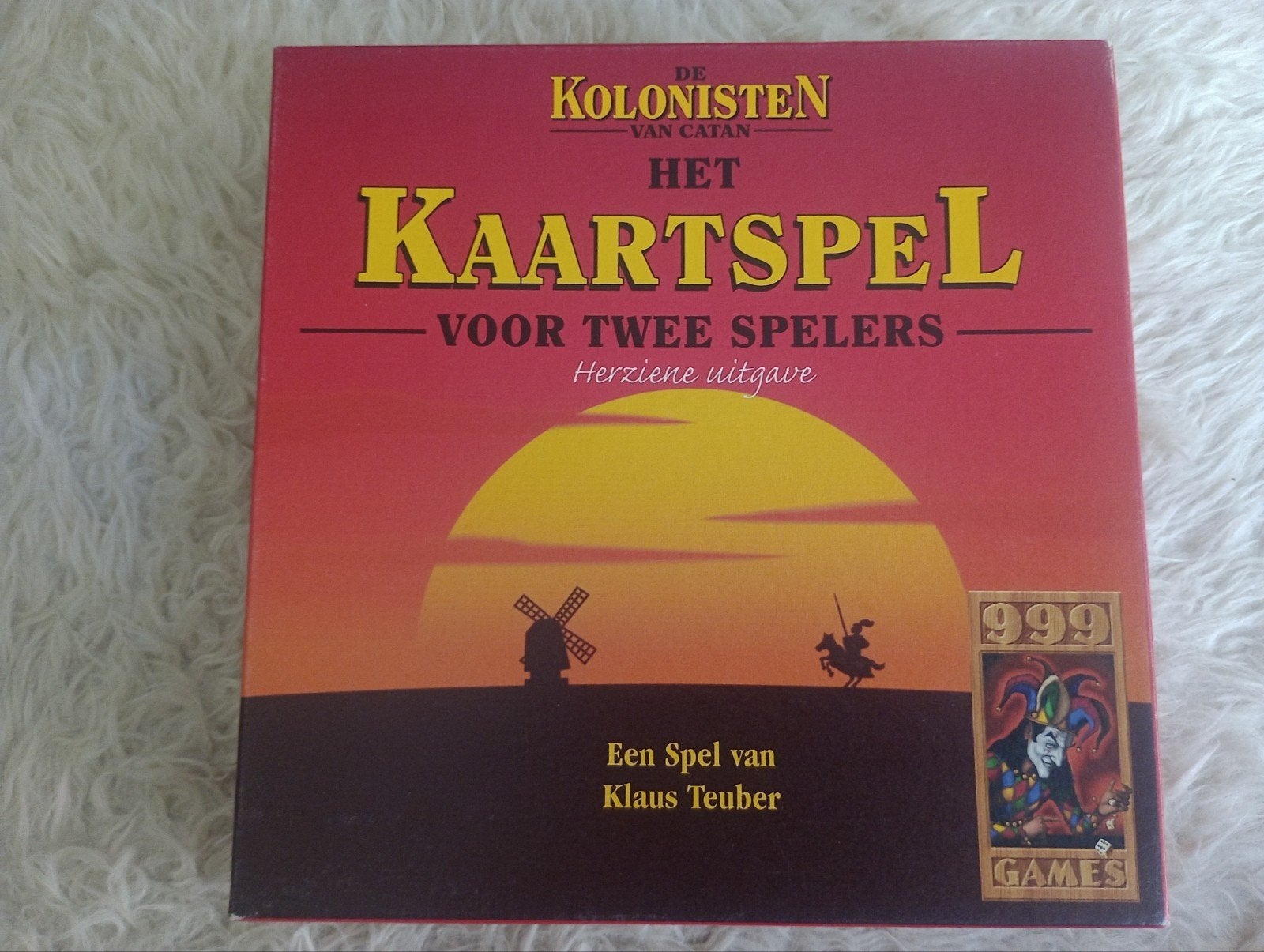Kolonisten van Catan: Het Kaartspel voor Twee Spelers, Een of twee spelers, Ophalen of Verzenden, Zo goed als nieuw, 999 Games