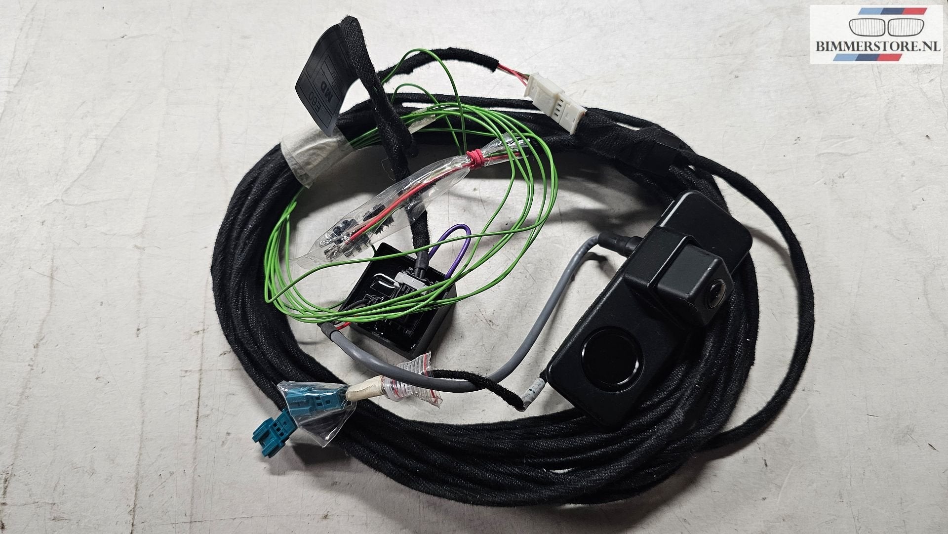 Retrofit achteruitrijcamera kabelset inclusief camera CCC BM, Gebruikt, -, Ophalen of Verzenden, -