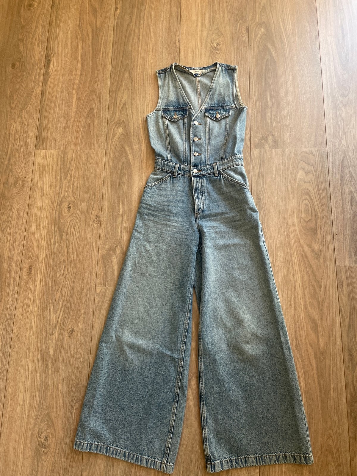 Spijkerpak Mango xs, Verzenden, Zo goed als nieuw, Maat 34 (XS) of kleiner, Blauw