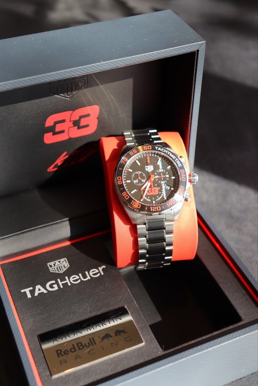 TAG Heuer Formula 1 Max Verstappen 2018 Special Edition, Ophalen, Staal, Staal, Polshorloge